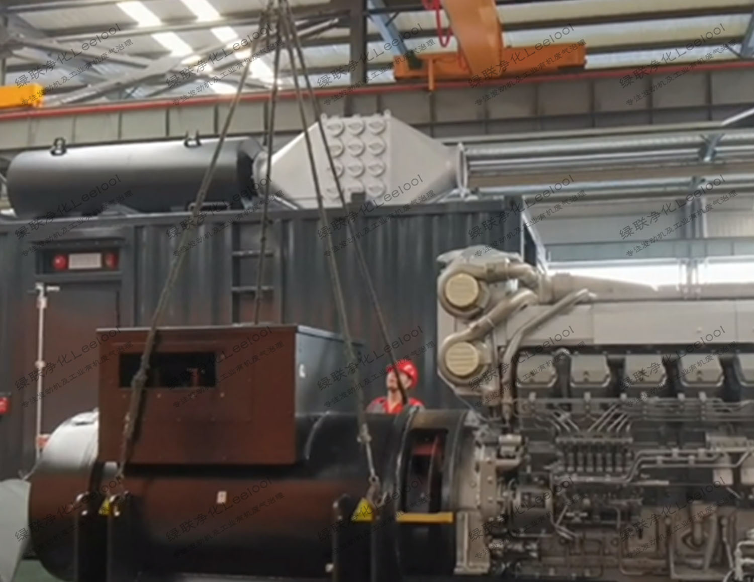 柴油發電機組尾氣顆粒物治理設備