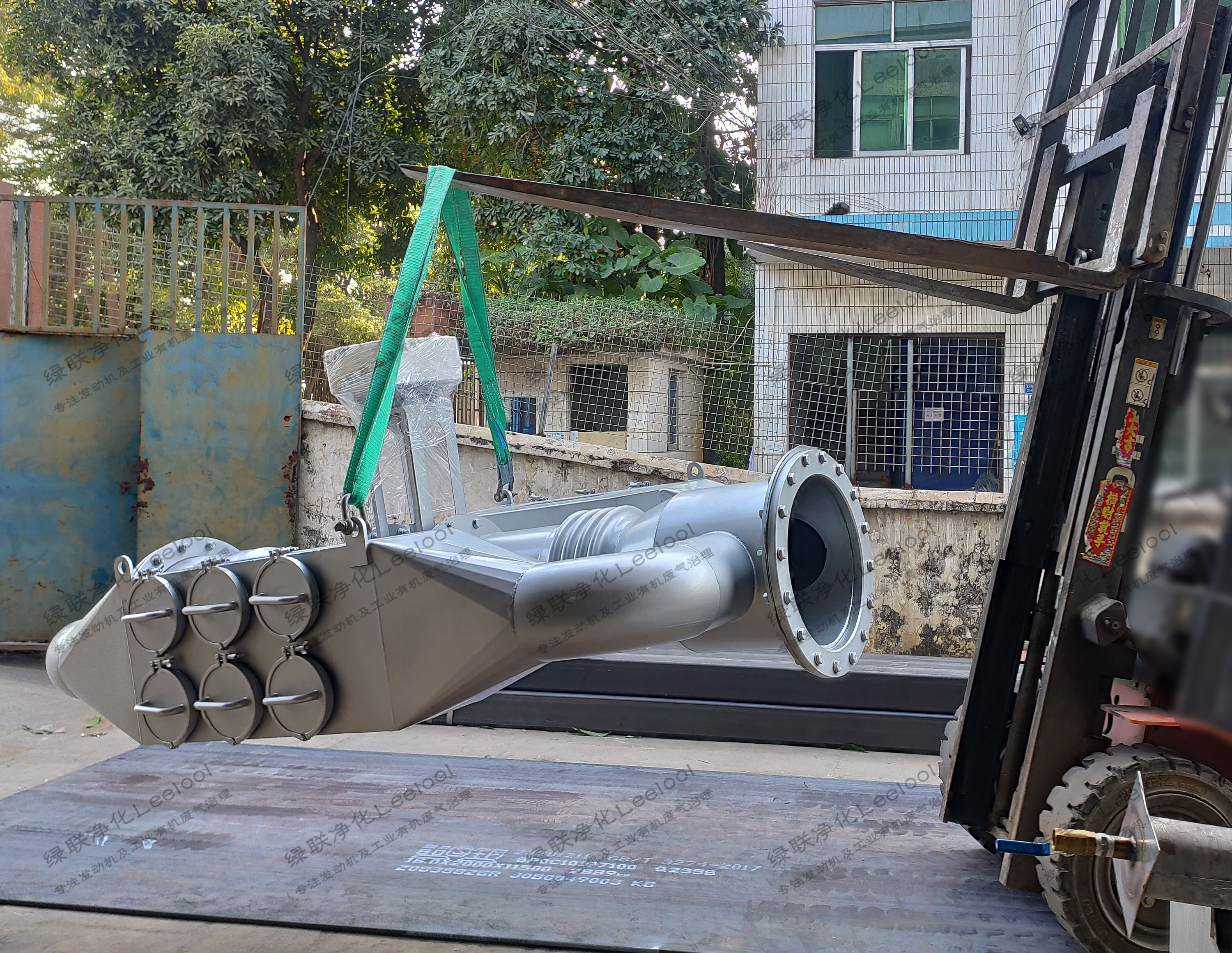 發(fā)電機房柴油發(fā)電機組尾氣治理