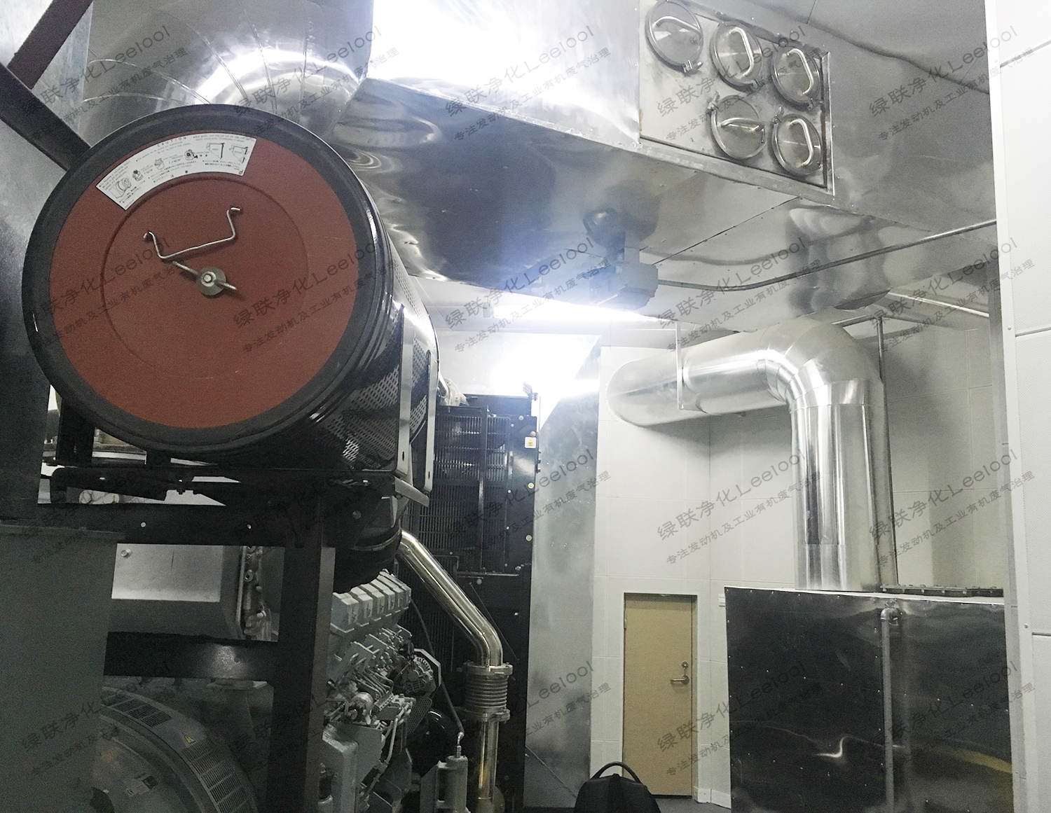 機(jī)場(chǎng)航站樓柴油發(fā)電機(jī)尾氣黑煙治理