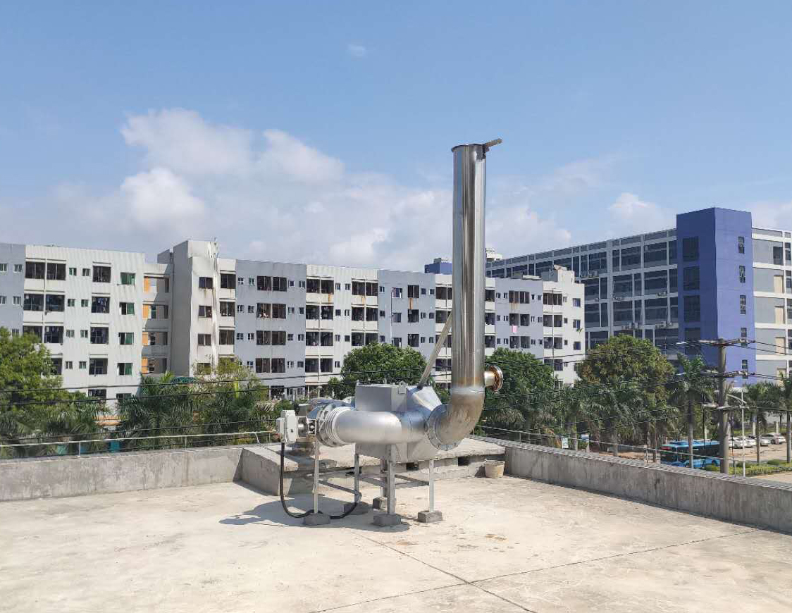 柴油發電機尾氣干式黑煙凈化器