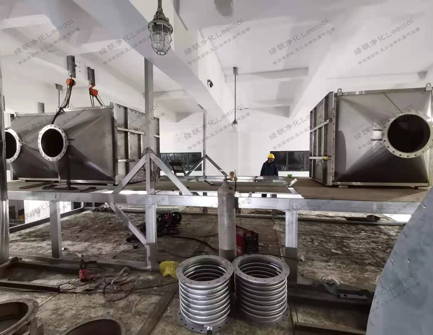 發電廠沼氣發電機組尾氣二合一煙氣脫硝設備 發電廠沼氣發電機組尾氣二合一煙氣脫硝設備