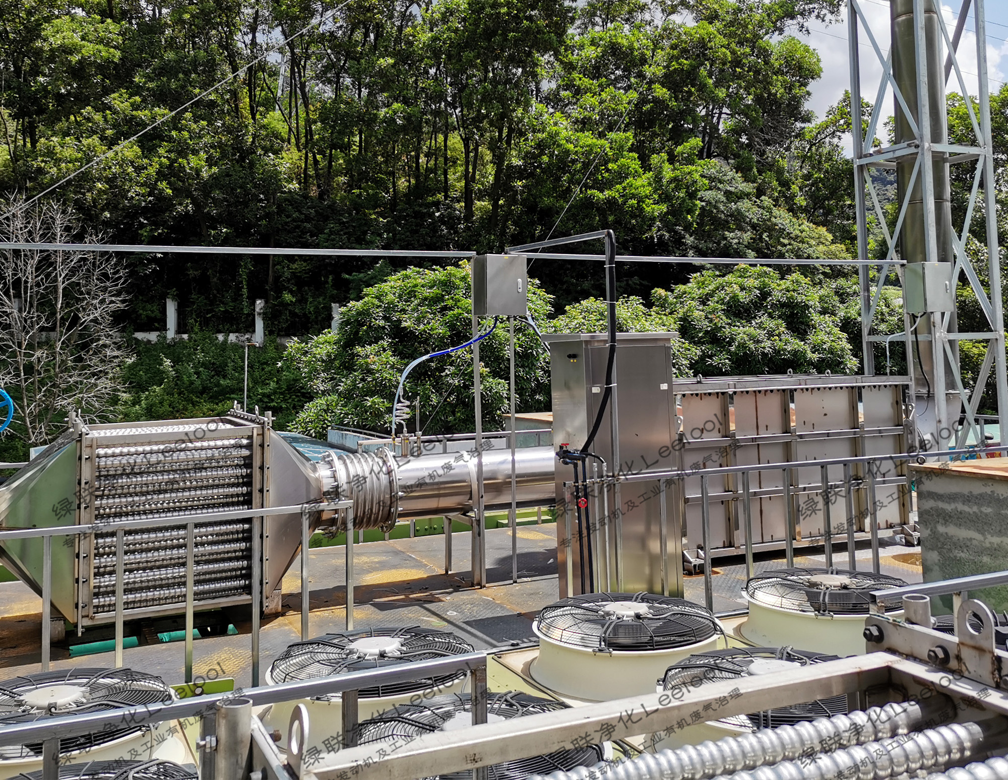 垃圾填埋沼氣發電機脫硝