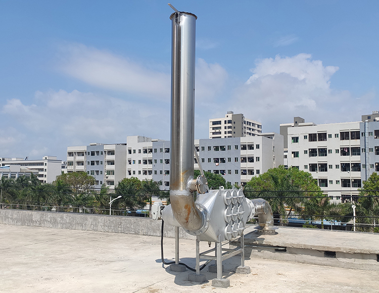 PM治理丨東莞某港企DORMAN柴油發動機黑煙及噪音治理