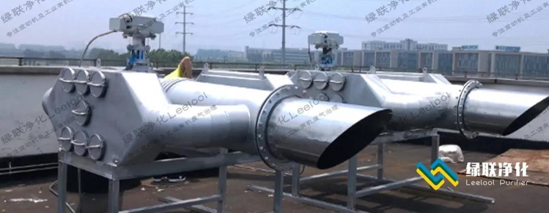 【萬(wàn)國(guó)大廈數(shù)據(jù)中心】三菱備用柴油發(fā)動(dòng)機(jī)尾氣黑煙治理