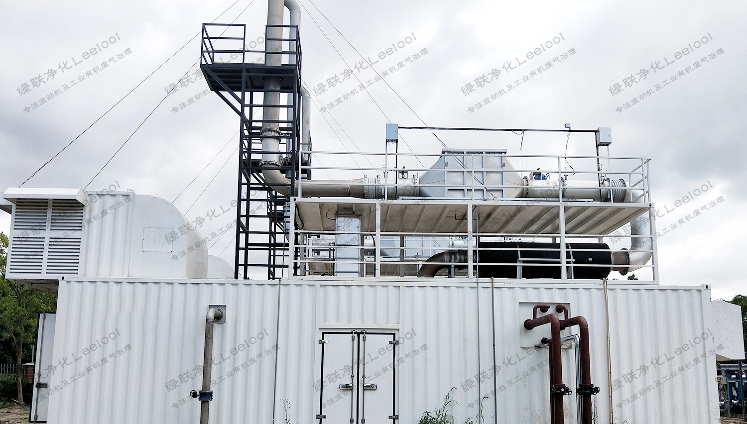 綠聯凈化餐廚垃圾發電廠沼氣發電機組尾氣氮氧化物治理 綠聯凈化餐廚垃圾發電廠沼氣發電機組尾氣氮氧化物治理