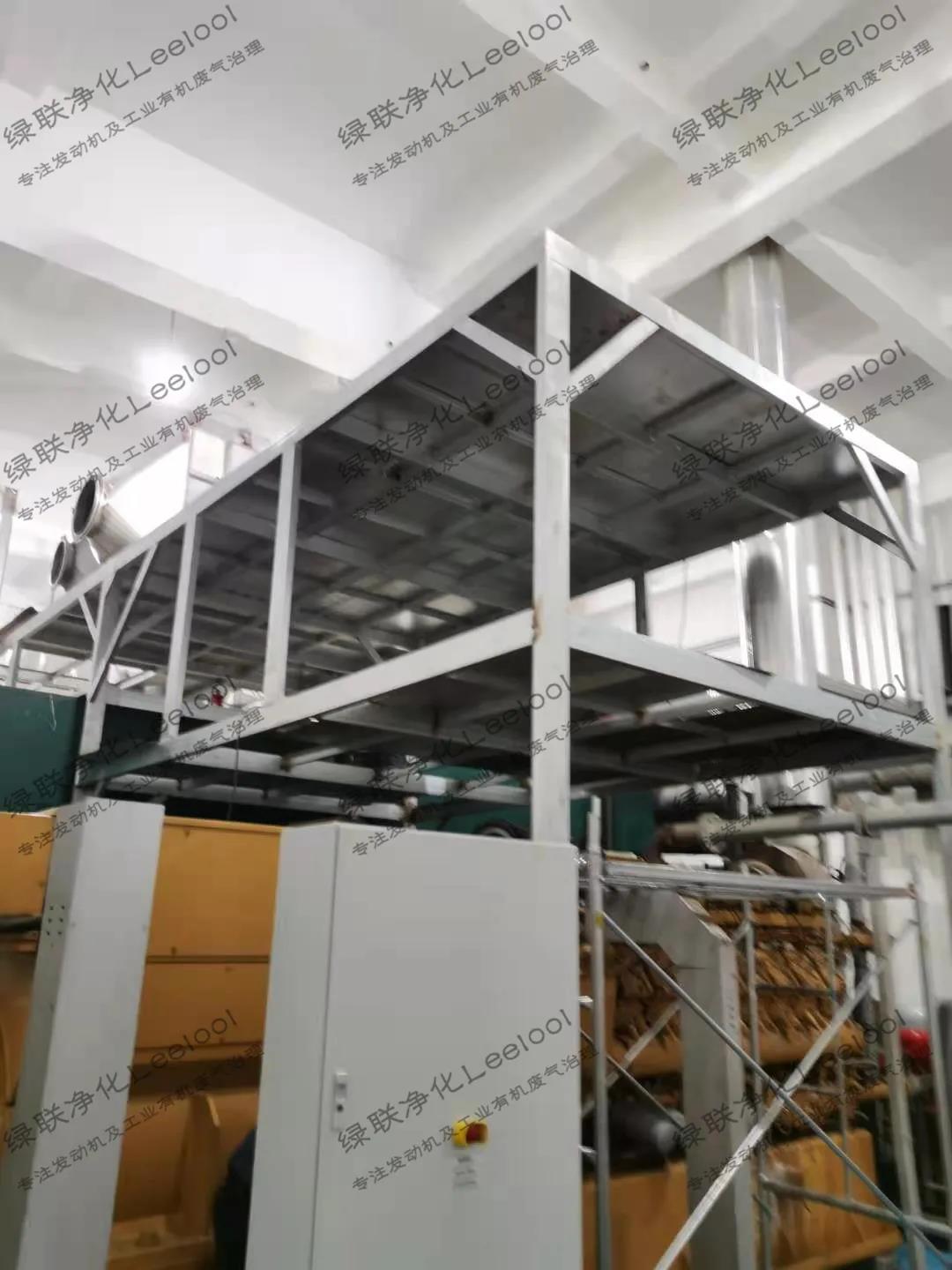 綠聯凈化SCR脫硝系統安裝現場